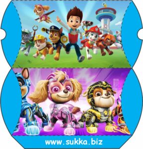 moldes para dulces de paw patrol sukka biz 3