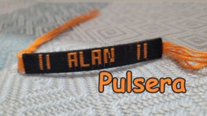 Pulsera con nombre Alan Perú Artes