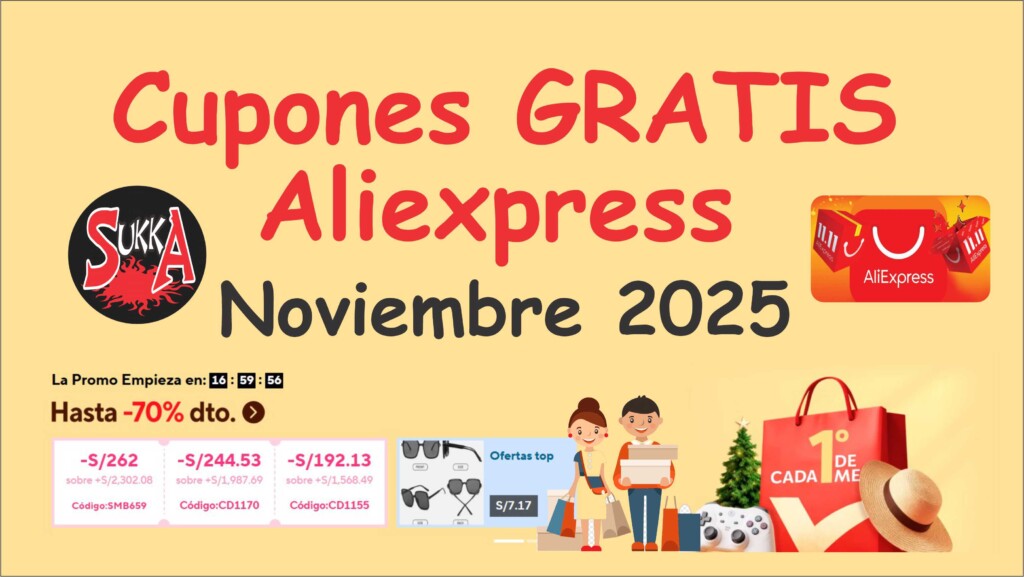 Cupones de Aliexpress del 2025