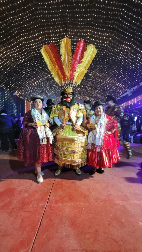 Traje de rey moreno de la morenada