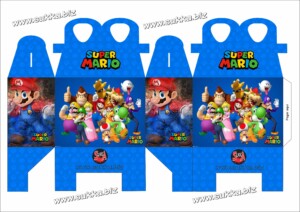 caja de regalo de mario bross