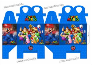 caja de regalo de mario bross