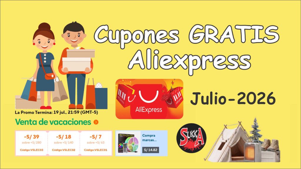 Cupones de Aliexpress de Julio del 2026