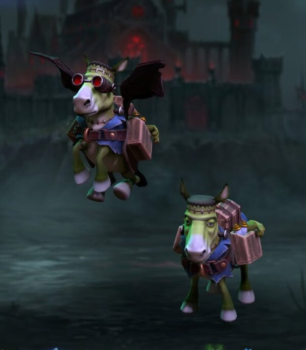 Curier de marci del tesoro del terror de dota 2