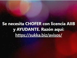 se-busca-chofer