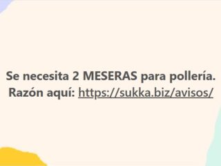 se-necesitas-2-meseras