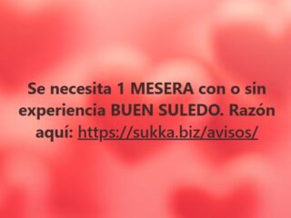 se-busca-mesera