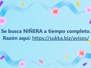 se-busca-ninera